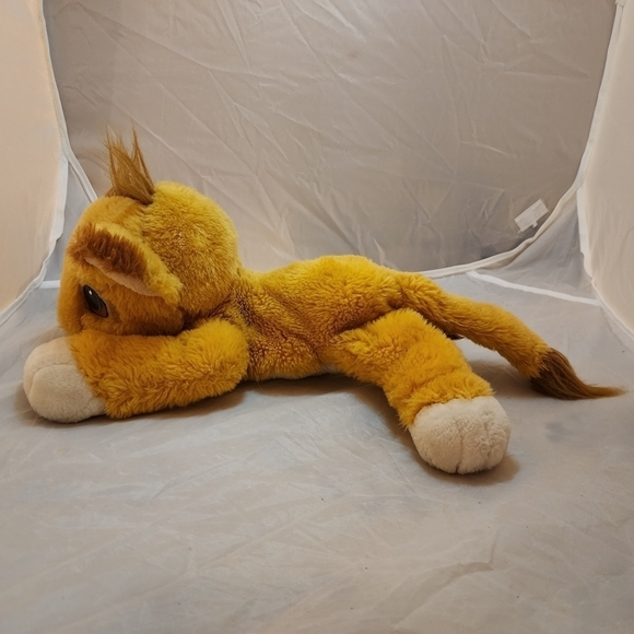 Vintage Mattel The Lion King Floppy Baby Simba 1993 Stuffed Animal Plush Toy EUC - Picture 2 of 10